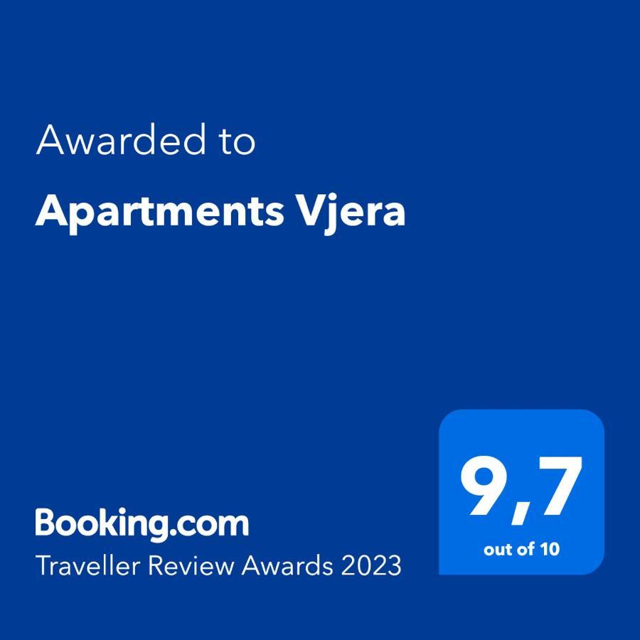 Apartments Vjera كابريجي المظهر الخارجي الصورة